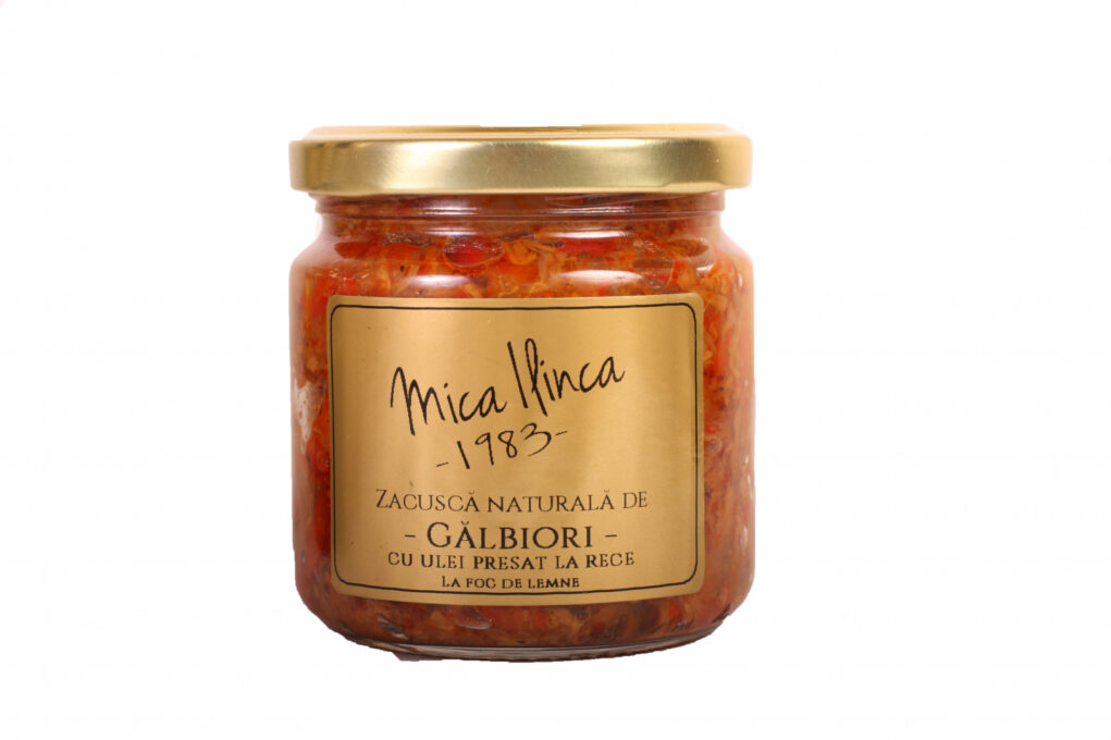 Zacusca naturala de galbiori 200g