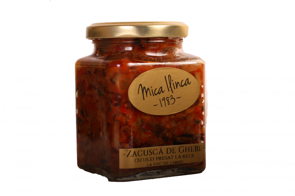 Zacusca naturala de Ghebe - fara zahar 300g