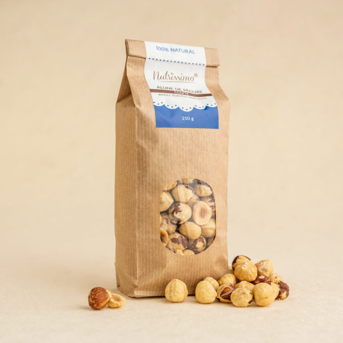 Alune de padure coapte nesarate 250 g
