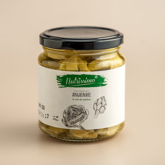 Anghinare in ulei masline 270g