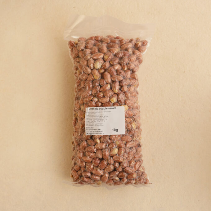 Arahide coapte sarate vacuum 1kg