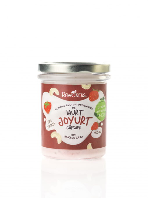 Joyurt - Iaurt din nuci caju cu capsuni ECO - Rawckers 1 Joyurt - Iaurt din nuci caju cu capsuni ECO - Rawckers
