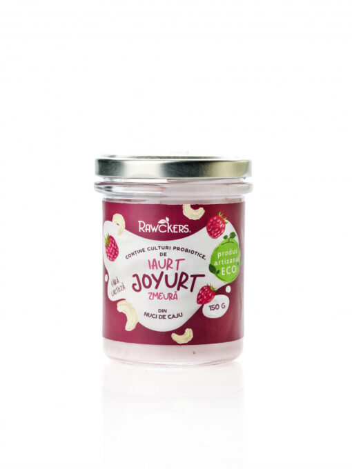 Joyurt - Iaurt din nuci caju cu zmeura ECO - Rawckers 1 Joyurt - Iaurt din nuci caju cu zmeura ECO - Rawckers
