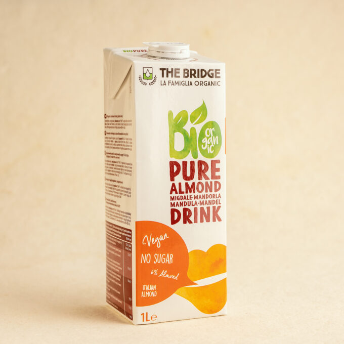Bautura pura din migdale 6% BIO 1L