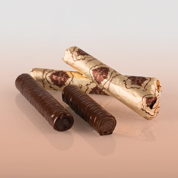 BIG CIGAR - Bomboane de ciocolata cu pralina si napolitana