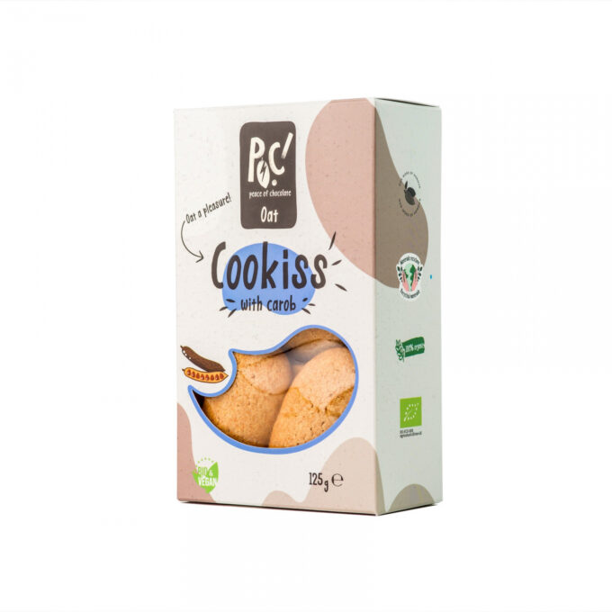 Biscuiti ovaz cu carob ECO 125g