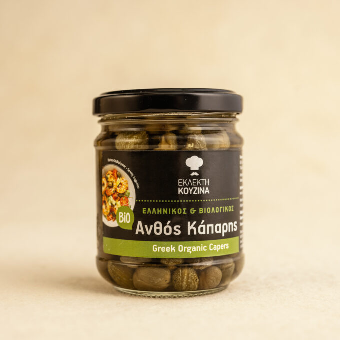 Capere in saramura cu ulei extravirgin de masline 180g ECO