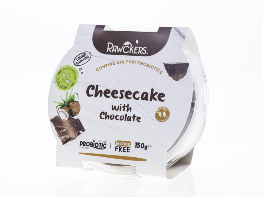 Cheescake crema cocos cu ciocolata 150g ECO