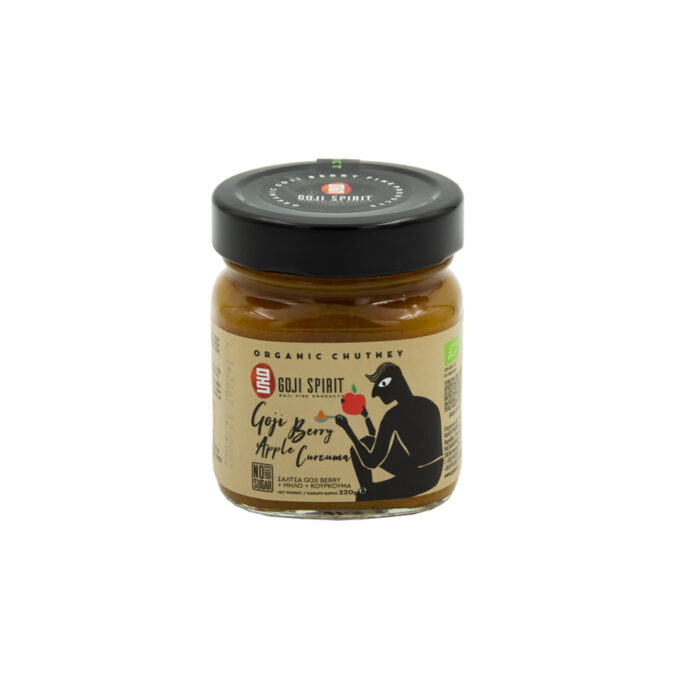 Chutney de goji, mar si turmeric - 220g ECO