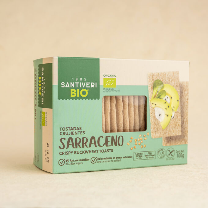 Crackers hrisca fara gluten 100g ECO