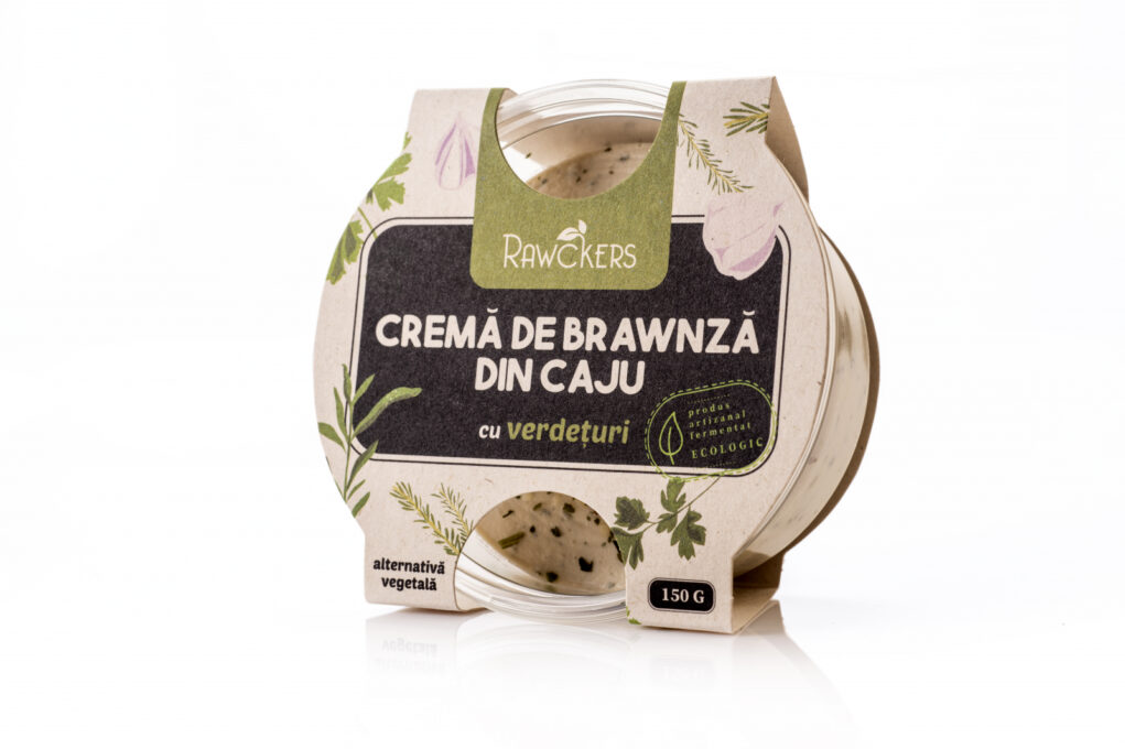 Crema brawnza de caju ECO , cu verdeturi 150g