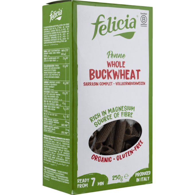 Felicia Penne hrisca Fara Gluten 250g ECO