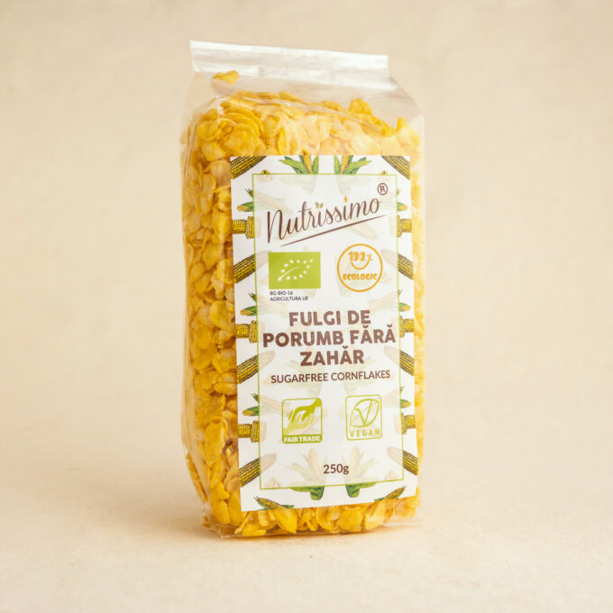 Fulgi de porumb fara zahar 250g ECO