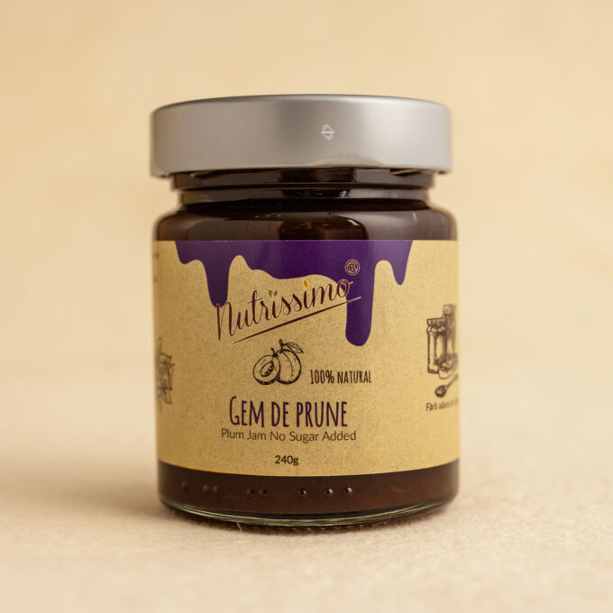 Gem de prune fara zahar 240g