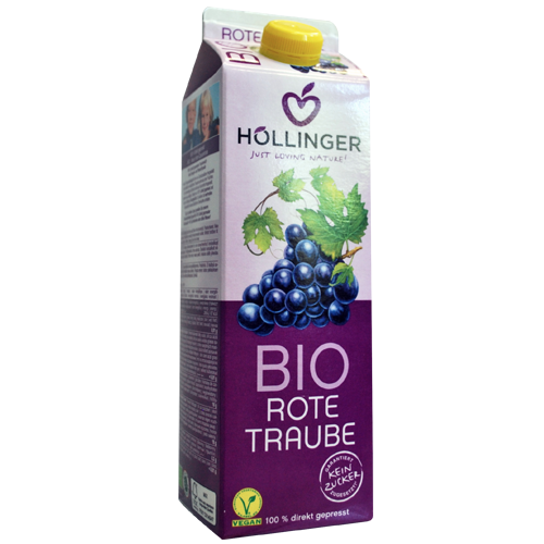 Hollinger Suc struguri Fara Zahar 1L ECO