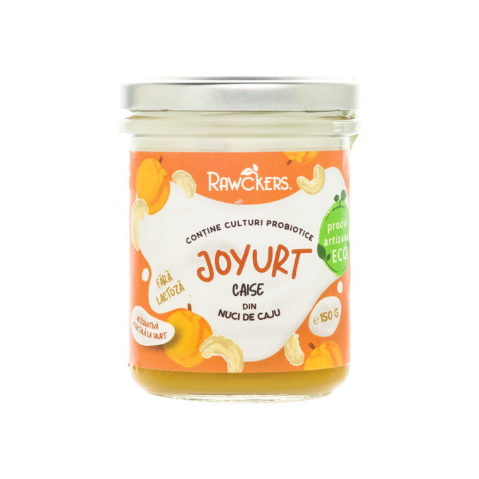 Joyurt caju cu caise 150g ECO 1 Joyurt caju cu caise 150g ECO