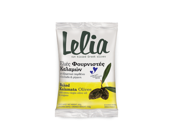 Lelia Masline Kalamata Coapte in ulei masline extravirgin 150g