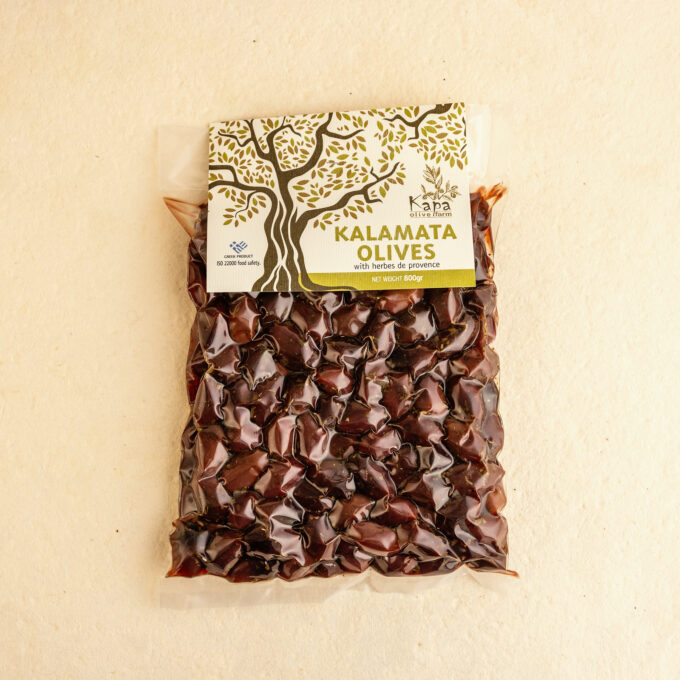Masline Kalamata cu ierburi de provence - 800g 1 Masline Kalamata cu ierburi de provence - 800g