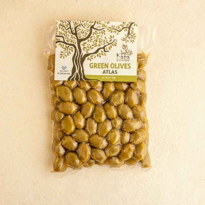 Masline verzi atlas in vaccum - 1kg 1 Masline verzi atlas in vaccum - 1kg