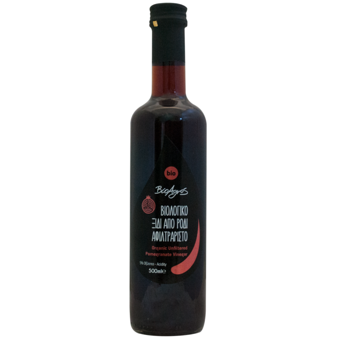 Otet nefiltrat din rodii 500ml ECO