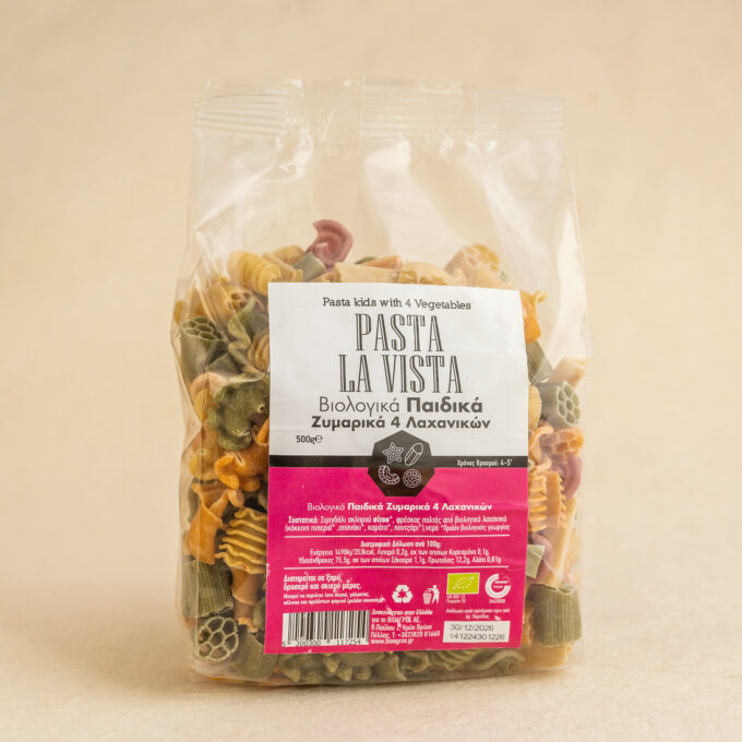 Paste pentru copii 4 culori 500g ECO