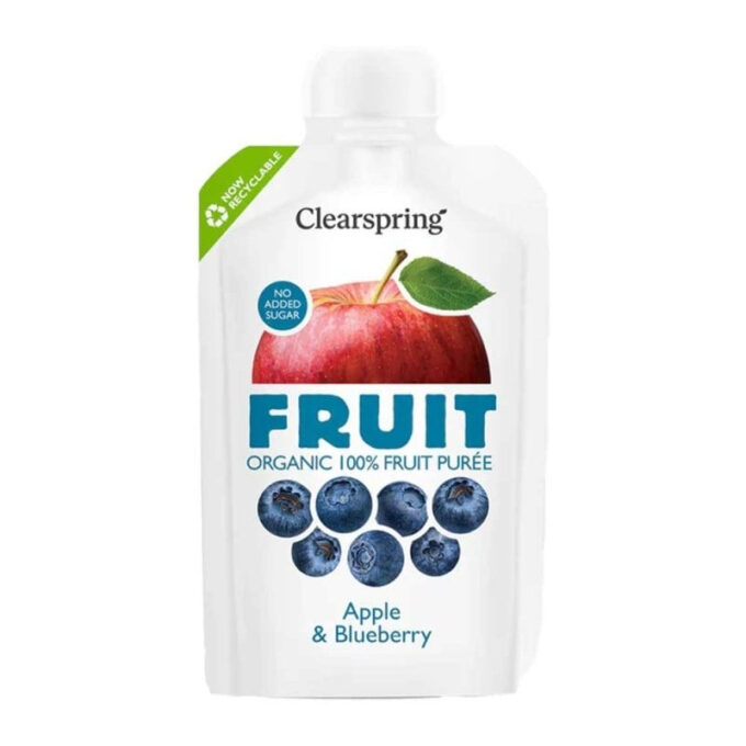 Piure de Mere si Afine Eco 100g