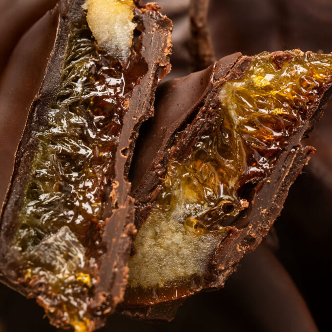 Portocale invelite in ciocolata 250g