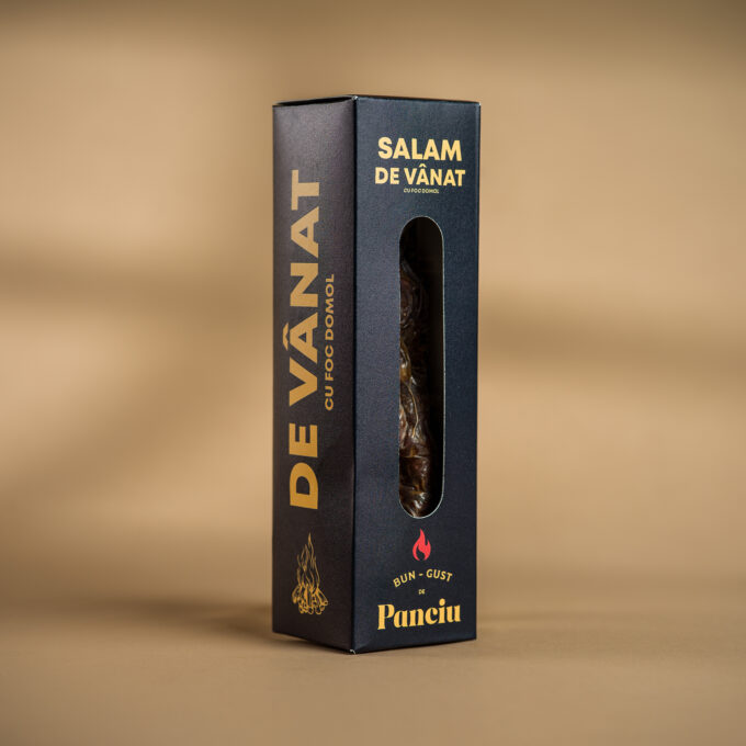 Salam de vanat cu foc domol 150g
