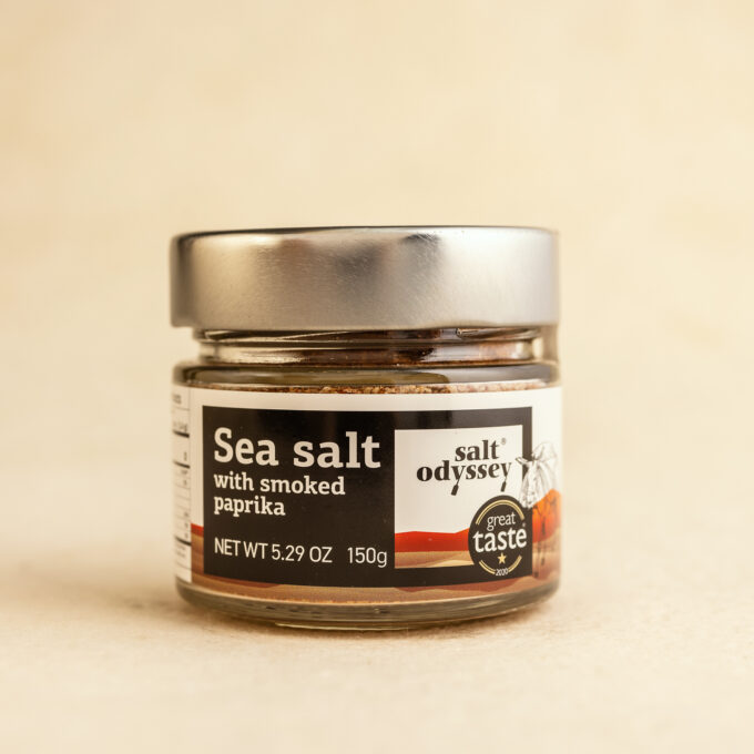 Sare de mare - cu paprika afumata - 150 g
