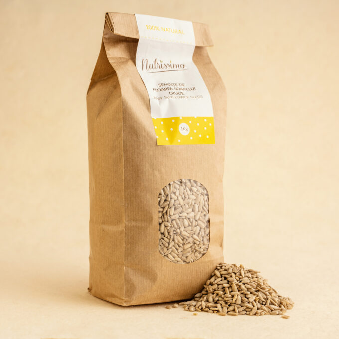 Seminte de floarea soarelui miez crud 1kg