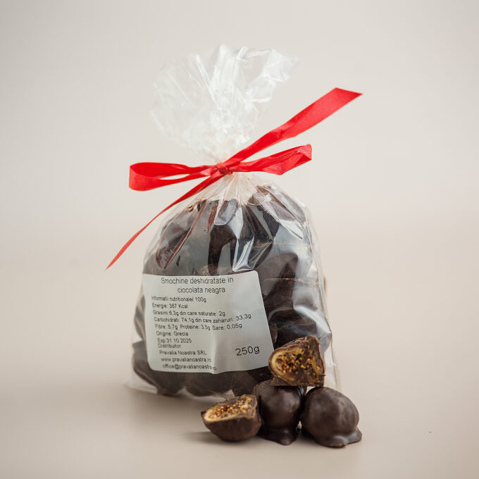 Smochine in ciocolata neagra 250g