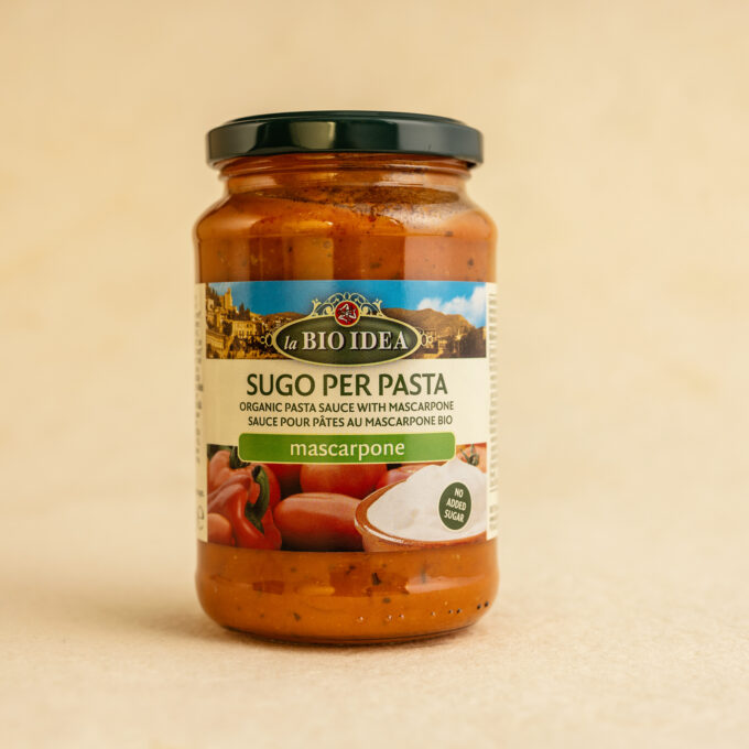 Sos paste rosii cu mascarpone ECO - 340g (fara zahar adaugat)