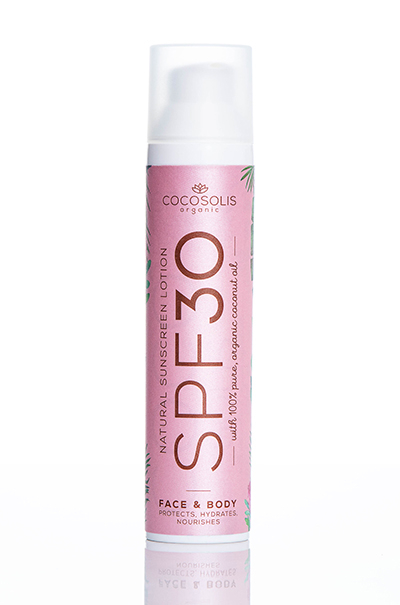 SPF 30 Natural - Lotiune de protectie solara Bio cu factor 30 - 100ML