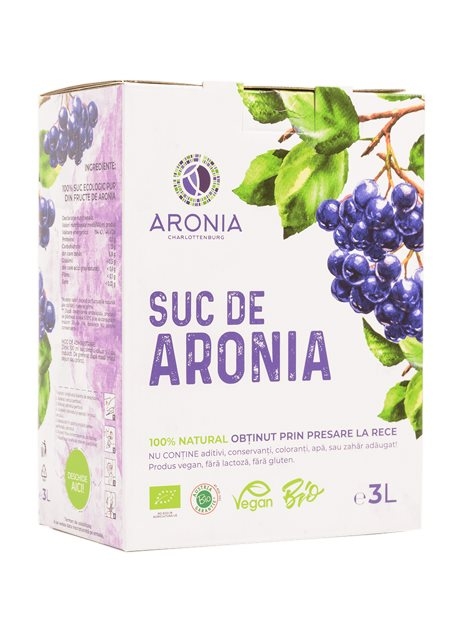 Suc de aronia ECO 3L