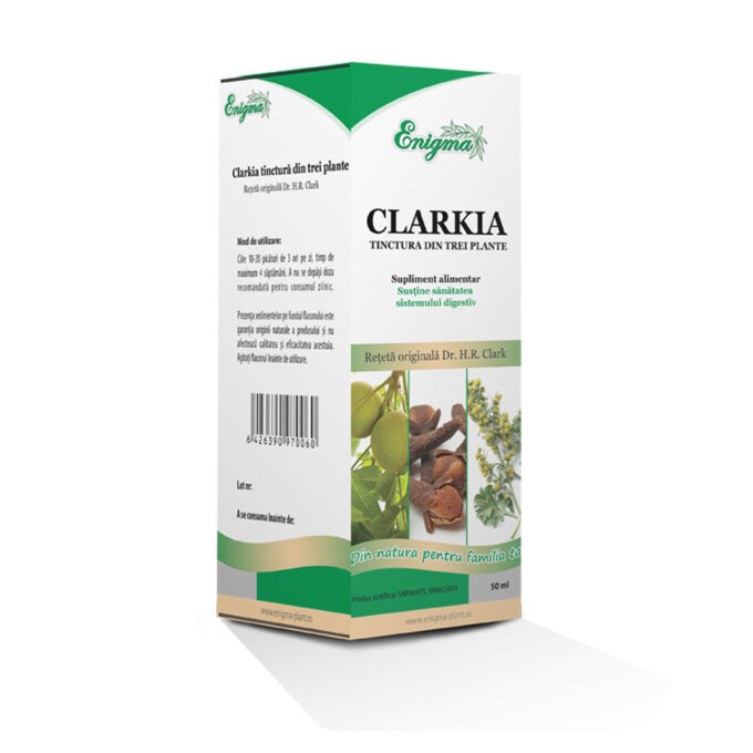 Tinctura din trei plante Clarkia (50ml), Enigma