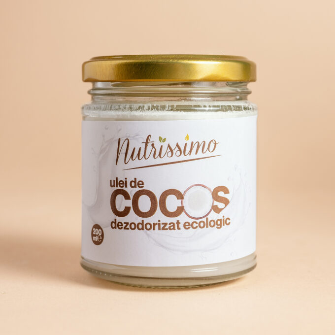 Ulei Cocos dezodorizat - ORGANIC 200ML
