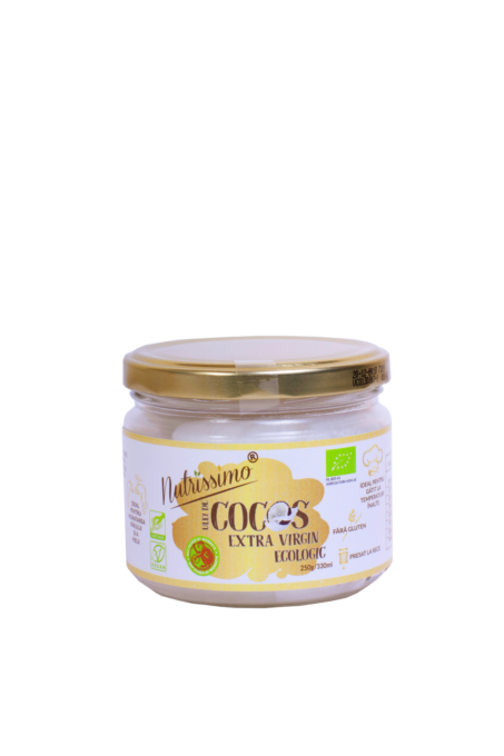 Ulei de Cocos, extravirgin, ECO 280 ml - presat la rece