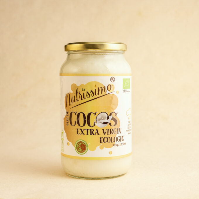 Ulei de Cocos, extravirgin, ECO 1000 ml - presat la rece