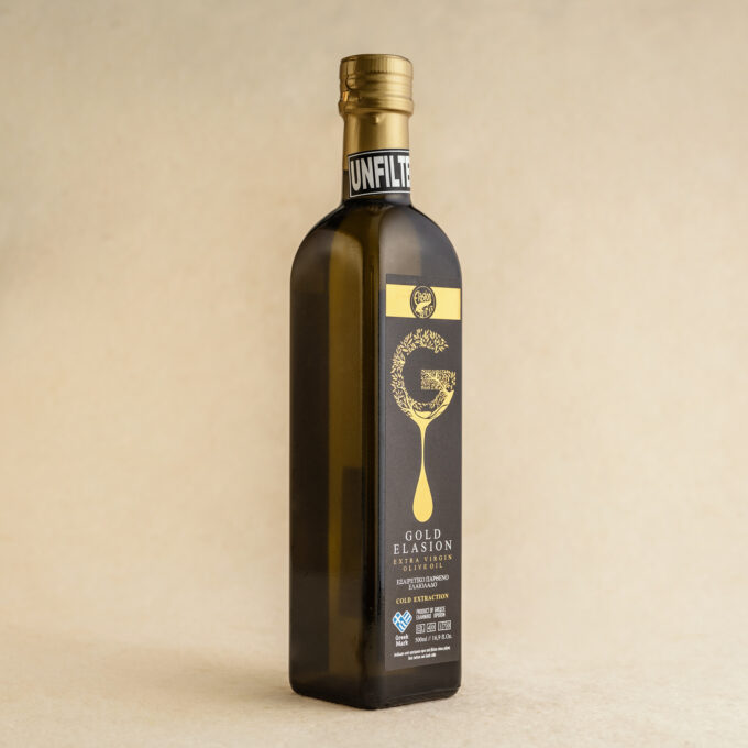 Ulei de masline extravirgin 0.3% aciditate, nefiltrat 500ml - presat la rece RECOLTA NOUA