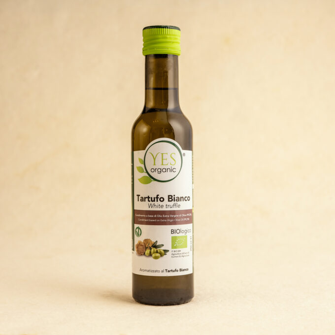 Ulei de masline extravirgin infuzat cu trufe albe ECO - 250 ml