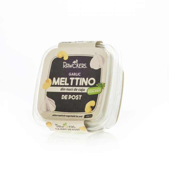 Unt vegetal cu usturoi 200g ECO