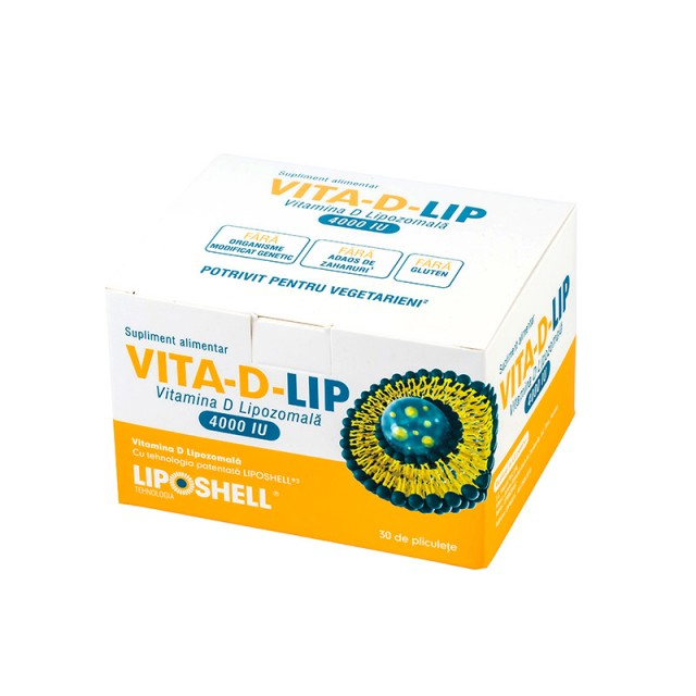 Vitamina D Lipozomal 4000UI 30 plic
