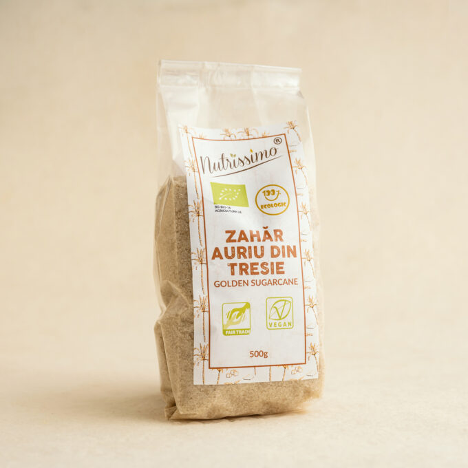 Zahar Auriu din trestie 500g ECO